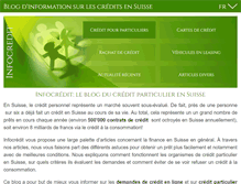 Tablet Screenshot of infocredit.ch